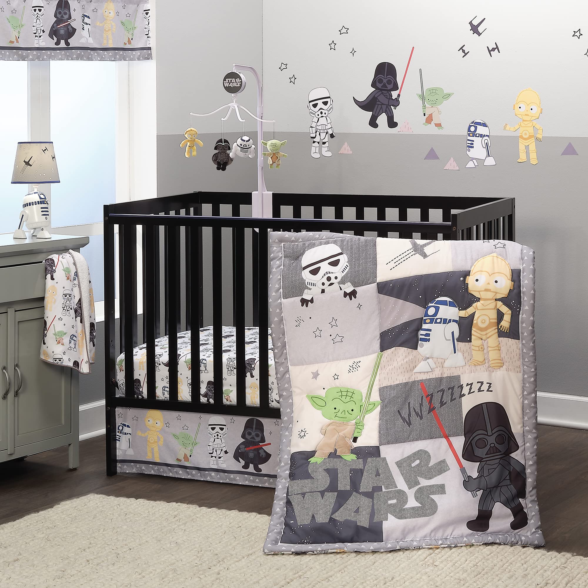 Star Wars Musical Baby Crib Mobile Soother