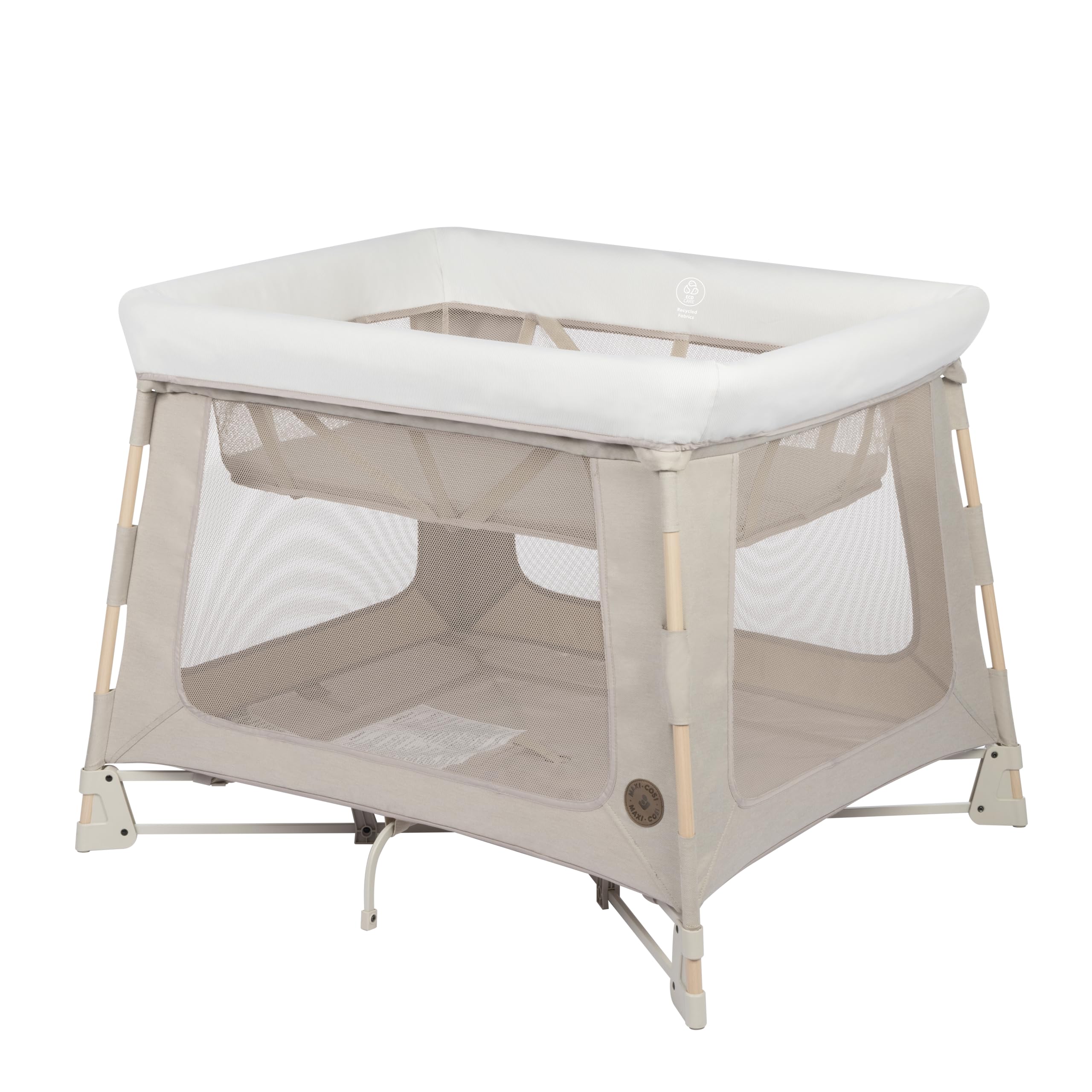Swift Baby Playpen with Mat, Baby Play Yards, Pack and Play with Bassinet