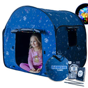 Blackout Sensory Tent with LED Lights for Kids