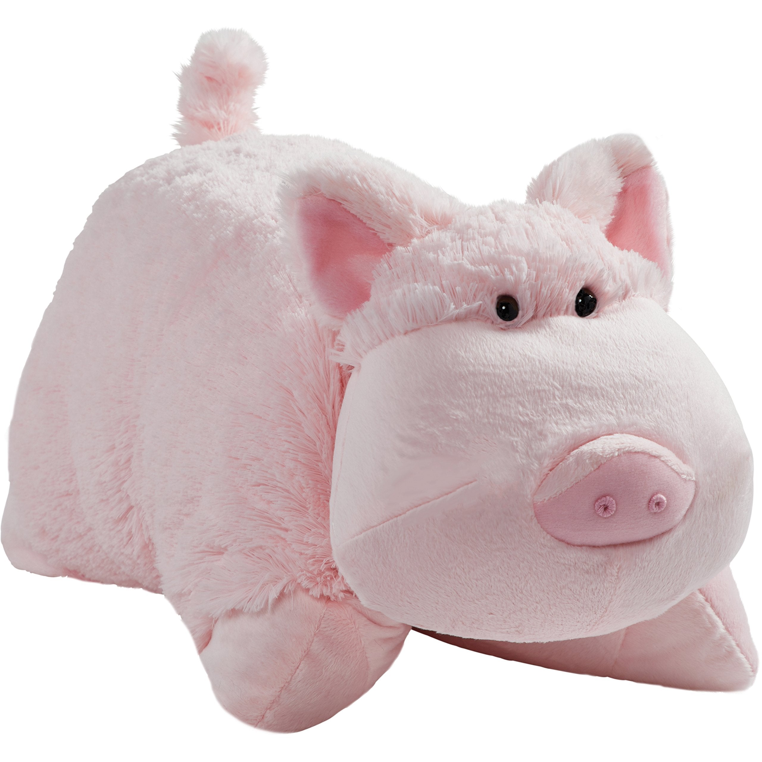 Originals, Wiggly Pig, 18" Stuffed Animal Plush Toy , White