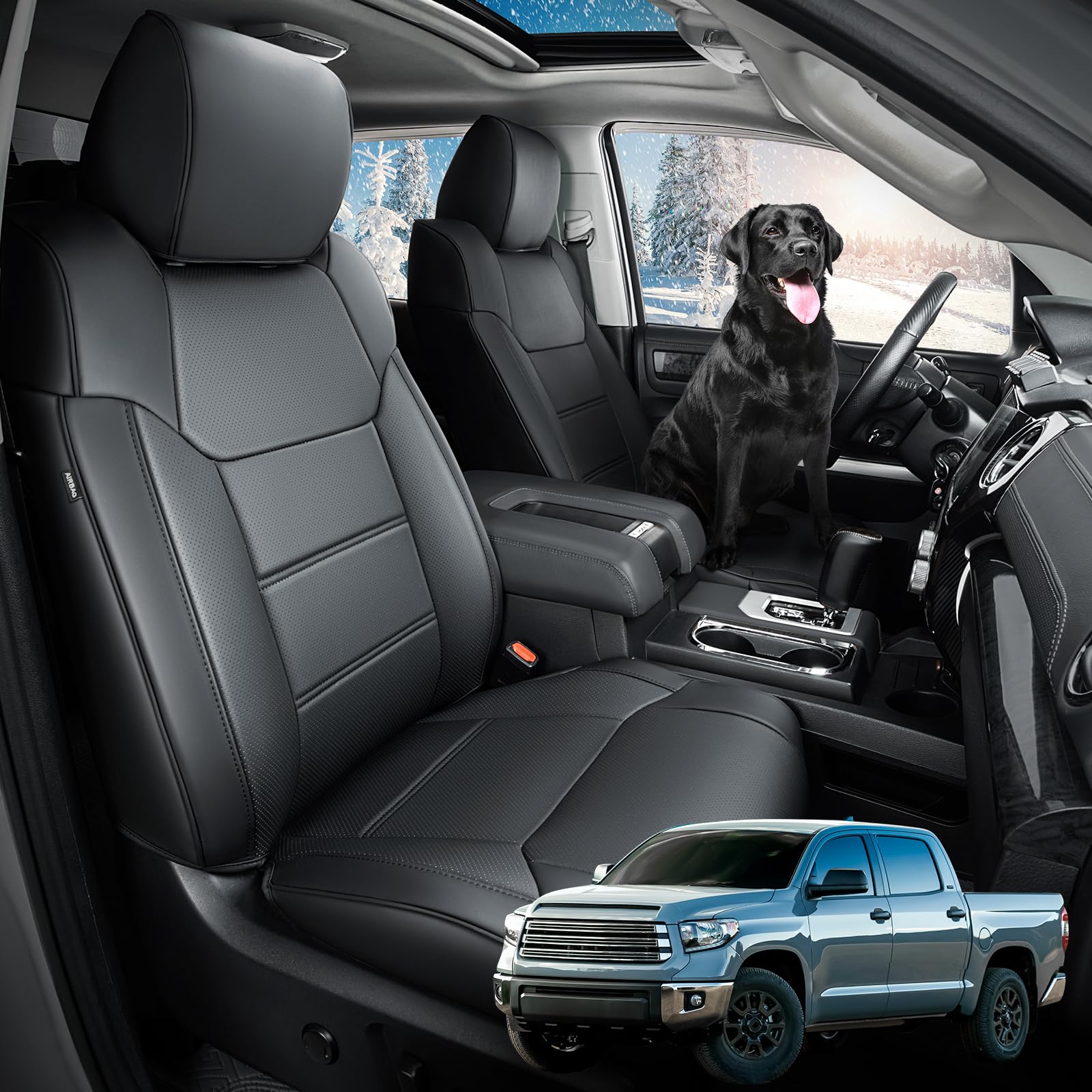 Super Cover for Toyota Tundra Seat Covers 2014-2021(CrewMax only)