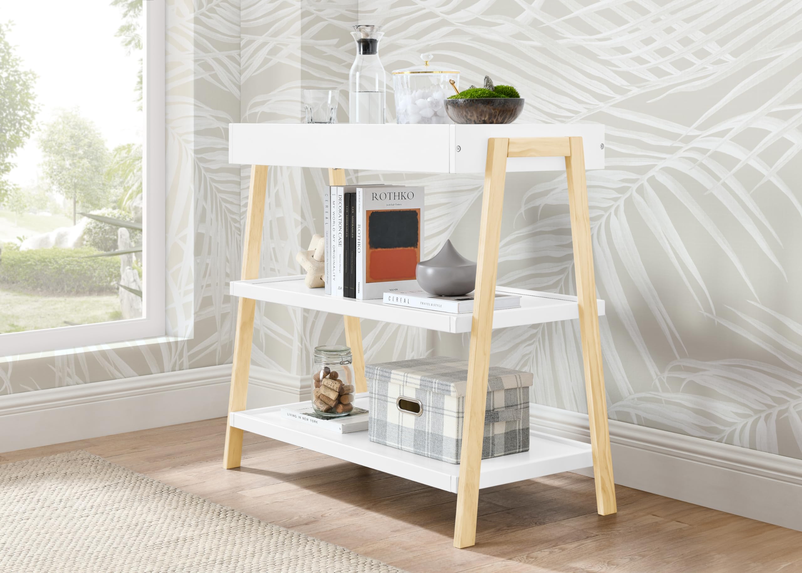 Scout Changing Table - Greenguard Gold Certified, Bianca White/Natural