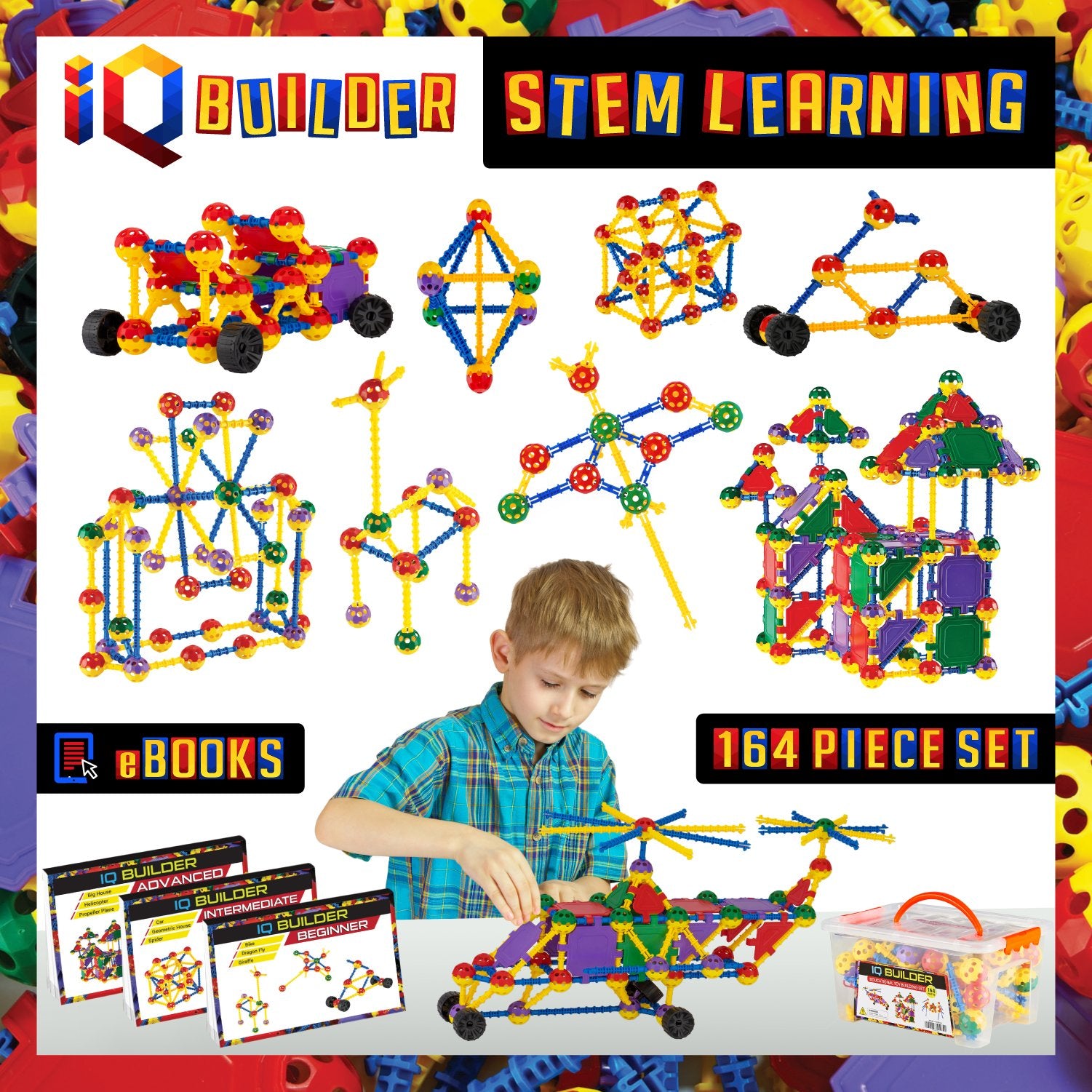 STEM Learning Toys | Creative Construction Engineering | Fun Educational Building Set