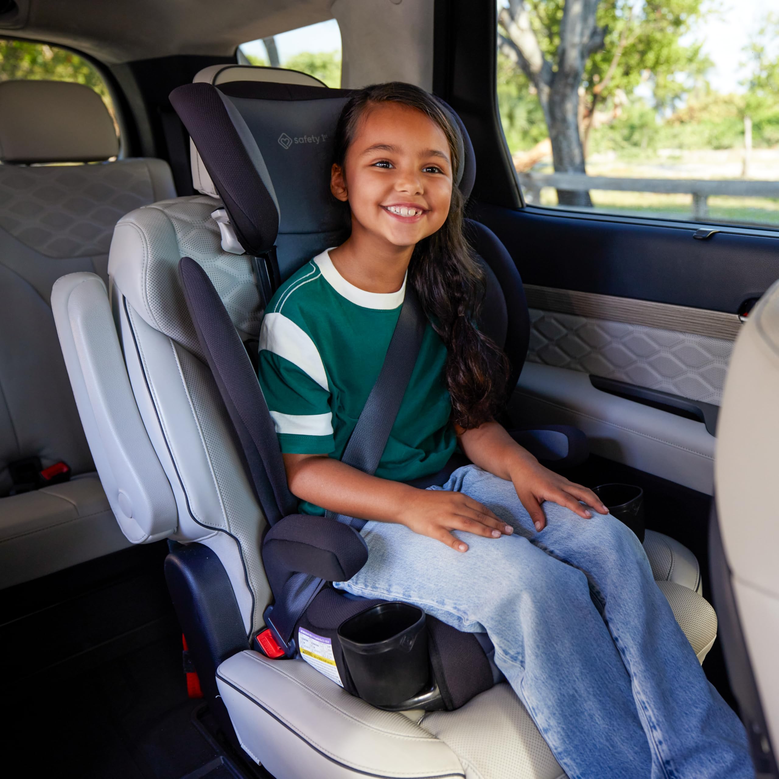 Grow and Go 2-in-1 Booster Car Seat with ComfortWings, Converts High-Back