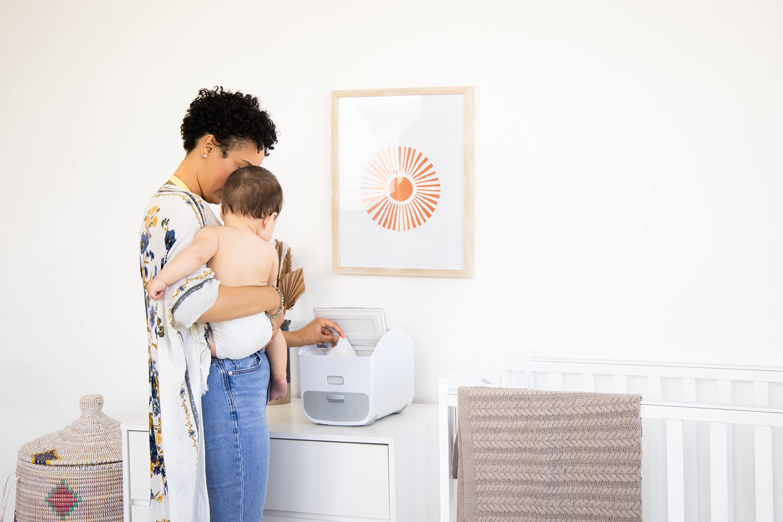 Diaper Changing Station Diaper Storage Caddy Organizer