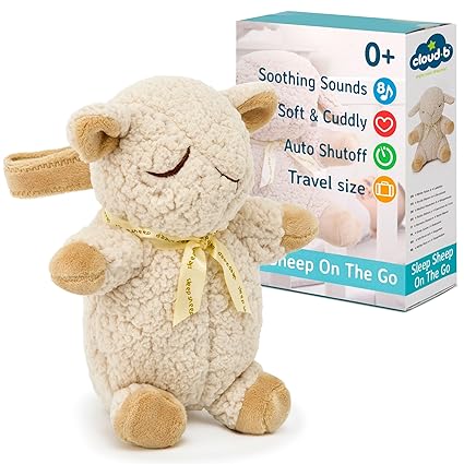 Sound Machine with White Noise Soothing Sounds | Cuddly Stuffed Animal