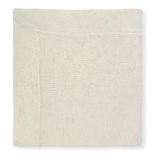Cashmere Baby Blanket Luxe Knit Design in Natural - 32" x 40"