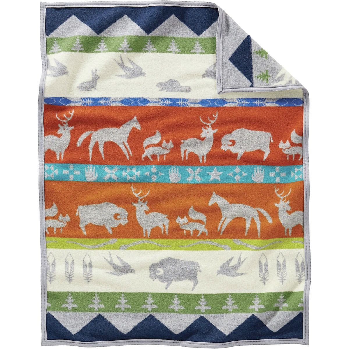 Jacquard Muchacho Kids Blanket Shared Paths One Size