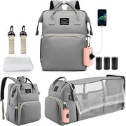 Bag Backpack, Large Diaper Bag with Changing Station, Baby Bag