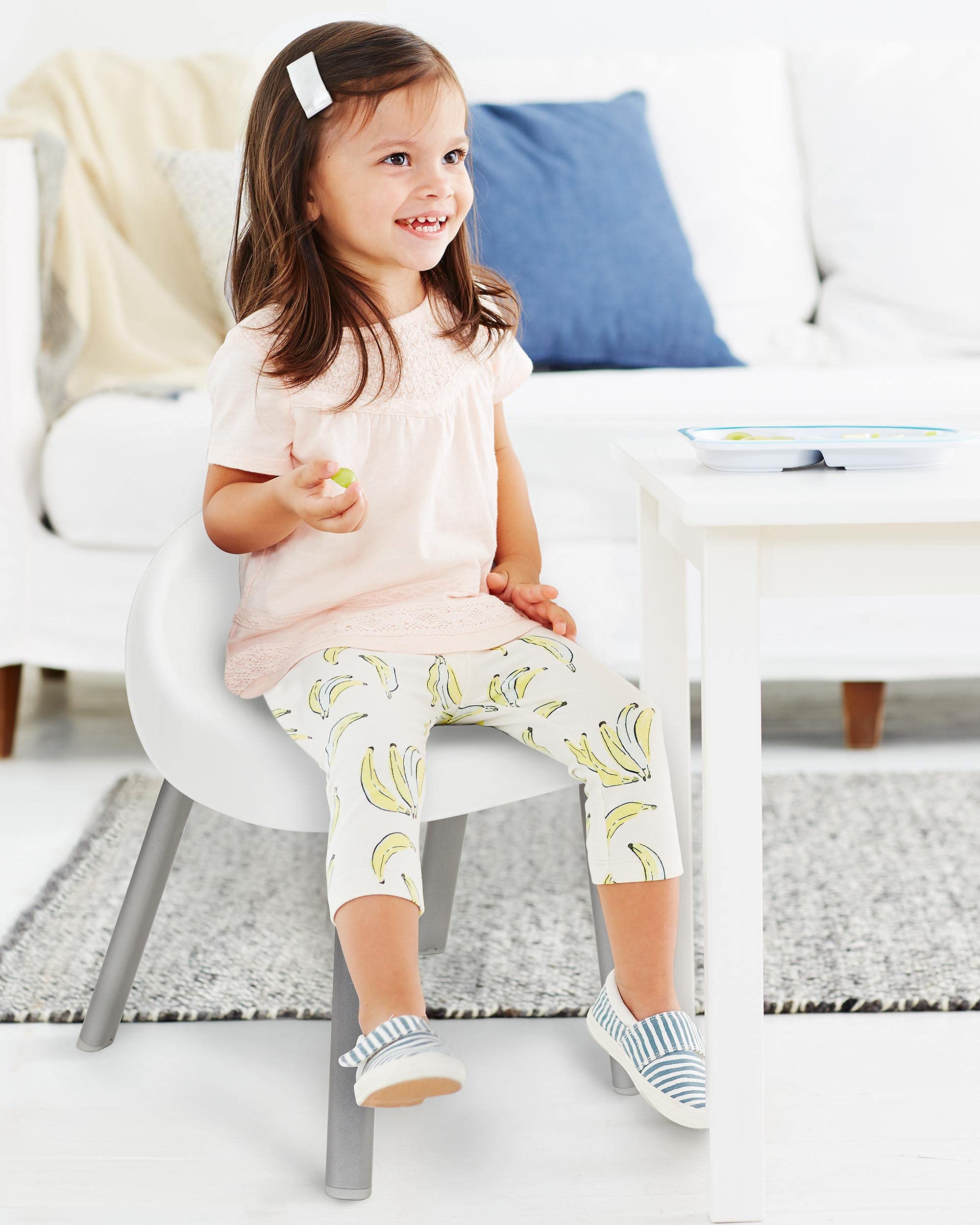 Toddler Activity Chairs Set of 2 Metal White
