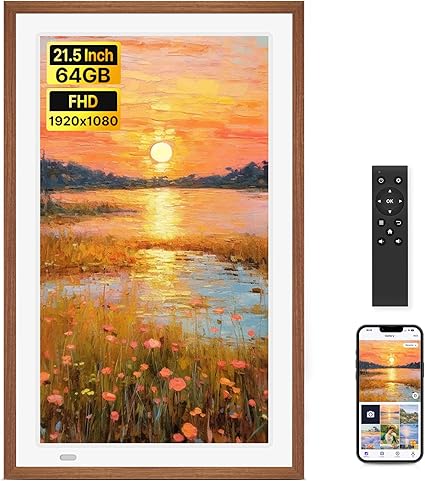 10.1" Digital Picture Frame with 32GB Storage Support SD Card