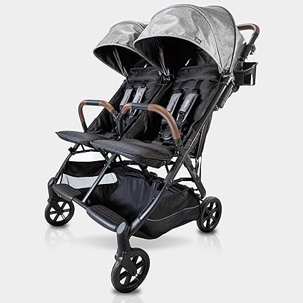 Double Side by Side Stroller - 22 Lbs, 9.5" Compact Fold