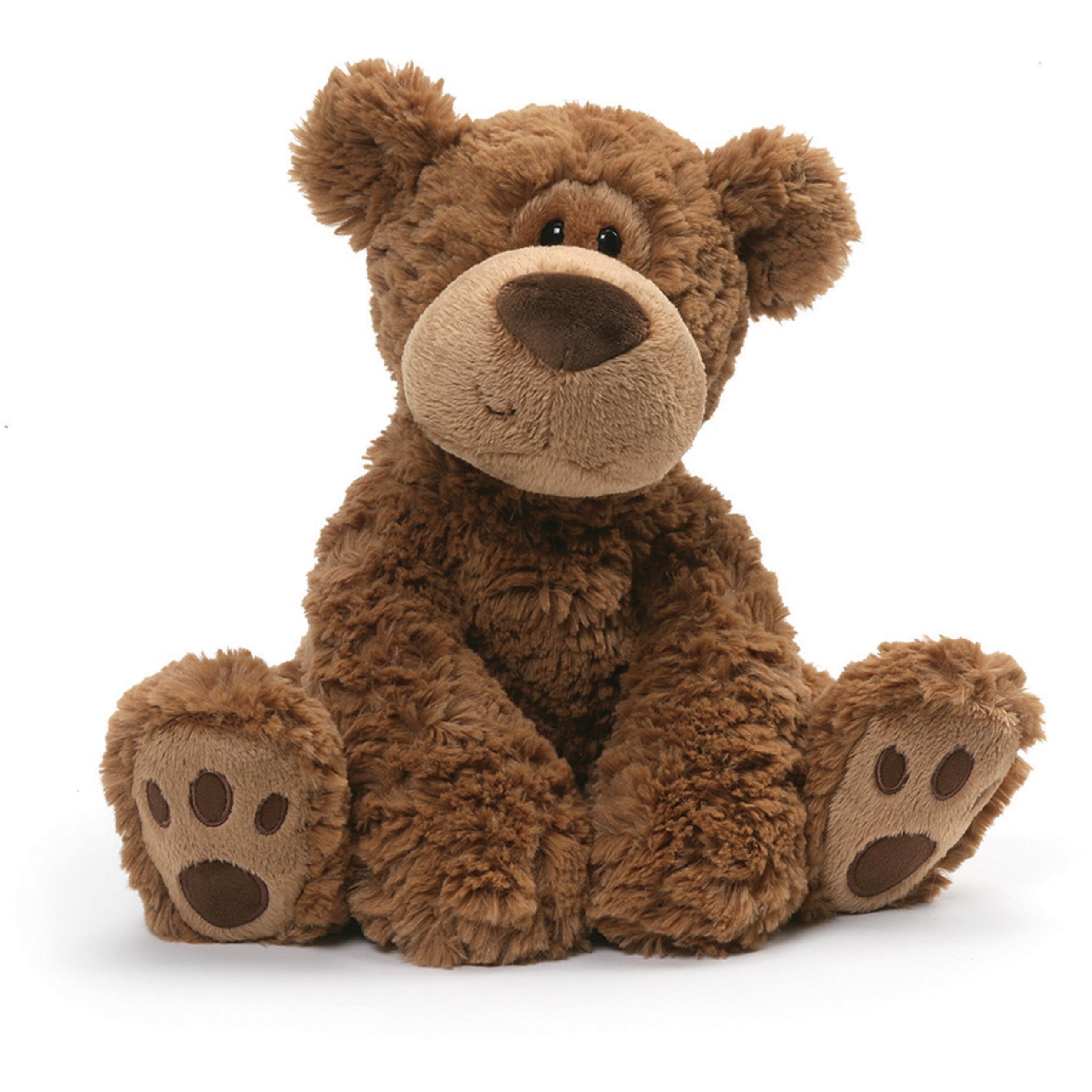 Grahm Teddy Bear, Premium Stuffed Animal for Ages 1 and Up, Brown, 12”