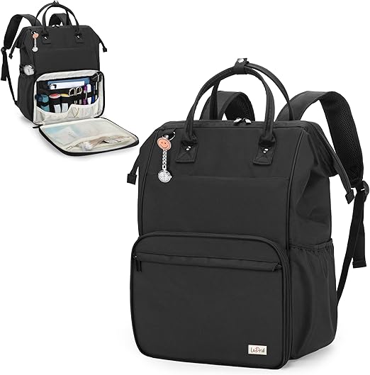 Nurse Bag, Heavy Duty Nurse Work Backpack for Men & Women