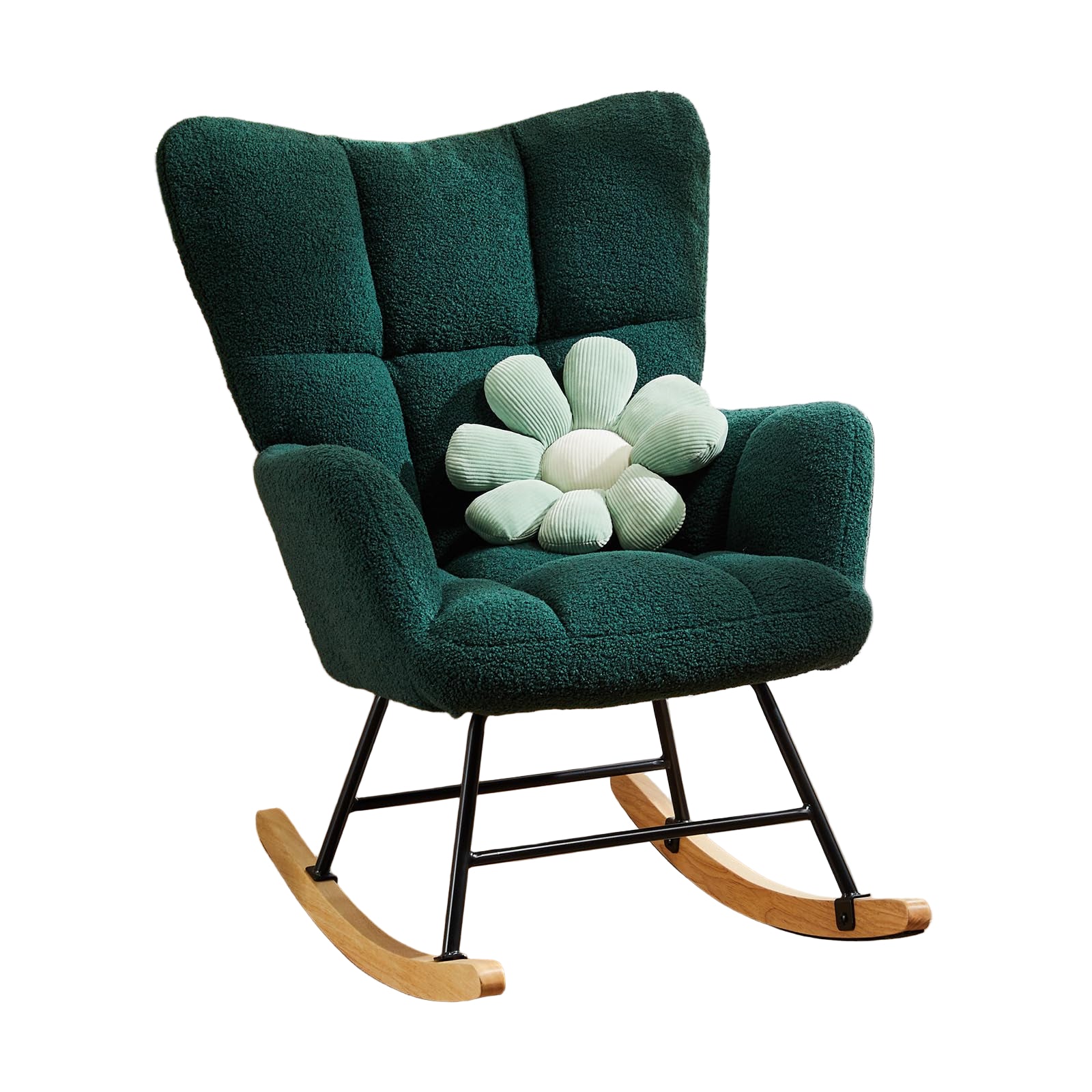 Rocking Chair Nursery, Teddy Upholstered Glider Rocker