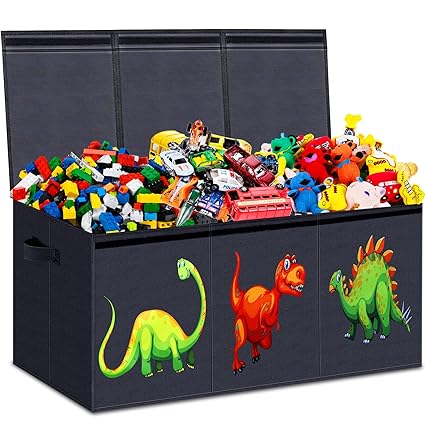 Toy Chest for Boys, Storage Bins for Toys, Toy Box for Boys
