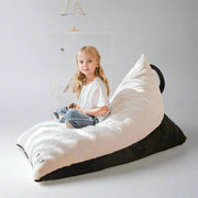 Kids Bean Bag Chair, Stuffed Bean Bag with Handle for Boys and Girls