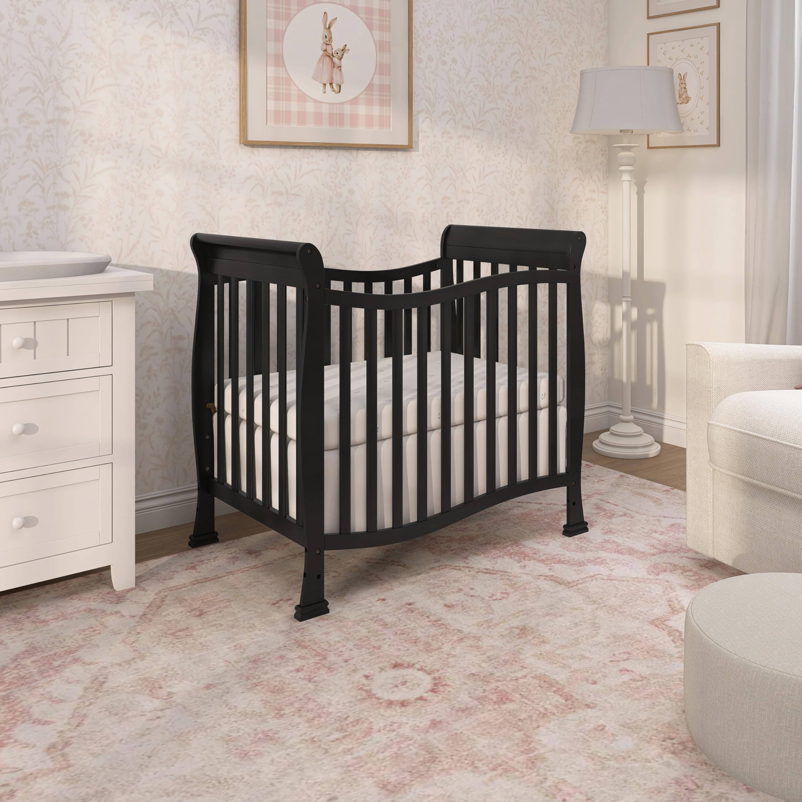 4-in-1 Convertible Mini Crib