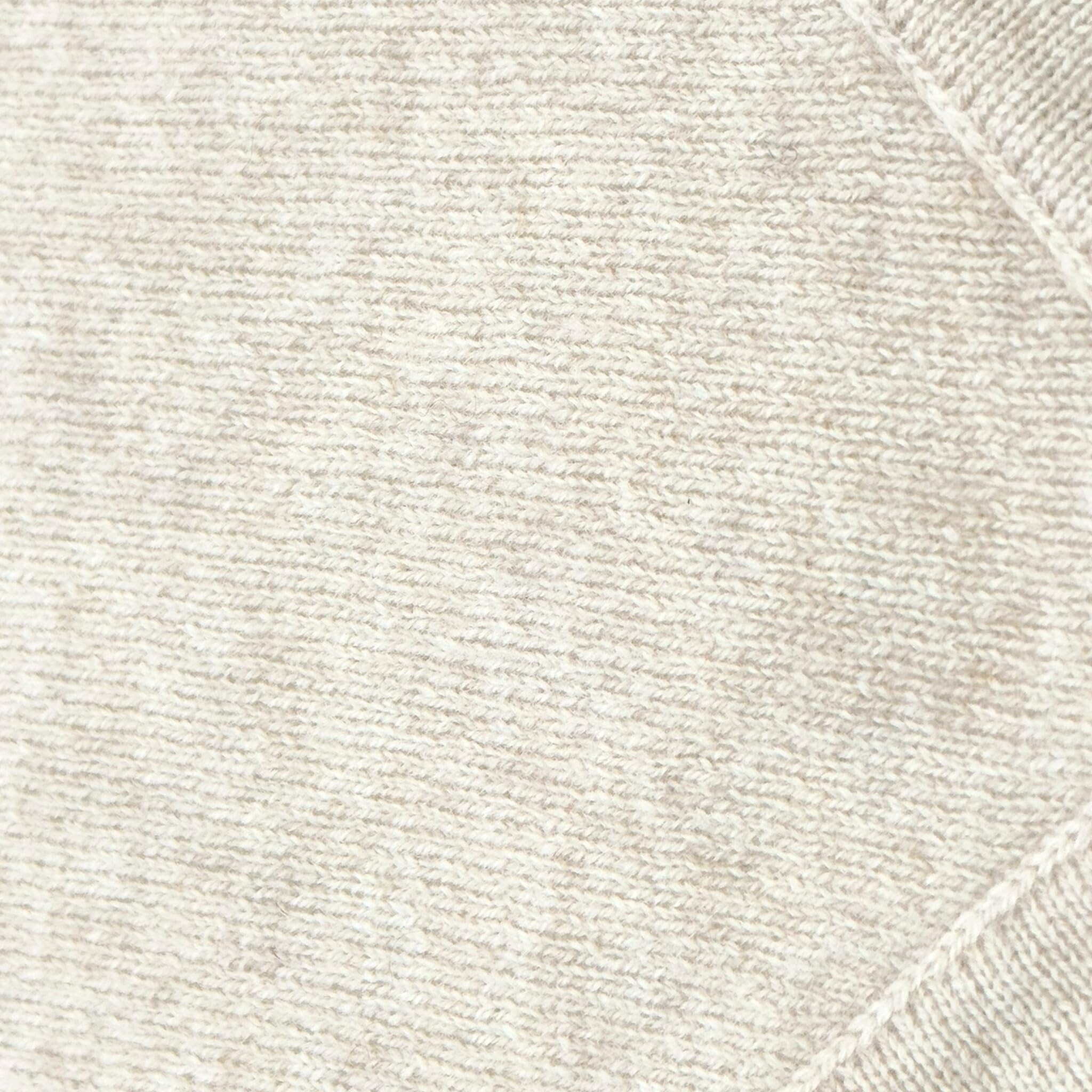 Cashmere Receiving Blanket with Hood in Natural - Unisex, 30” x 30”