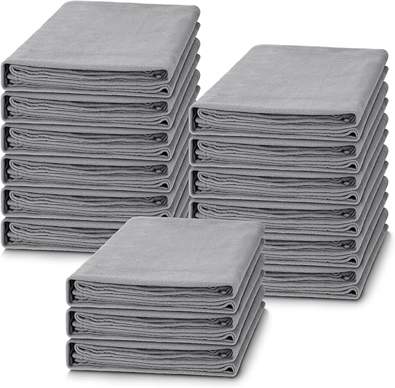 30 Pcs Soft Fleece Blankets Bulk Cozy Fleece Throw Blankets 50 x 60 Inches Warm