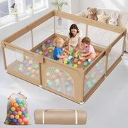 Deeteck Large Baby Playpen 64x64 Inch Play Pen Playards