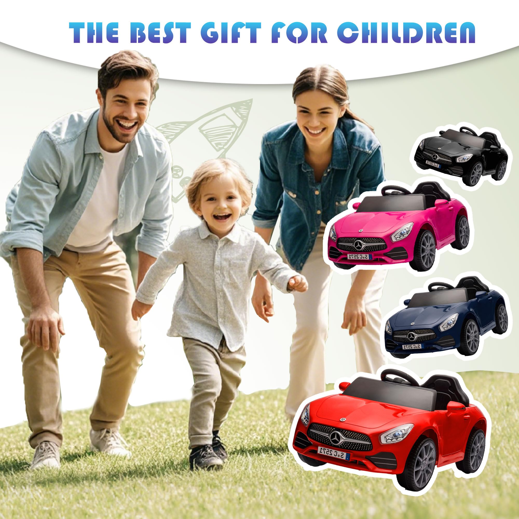 Mercedes-Benz CLS 350 12V Ride On Car for Kids with Remote Control