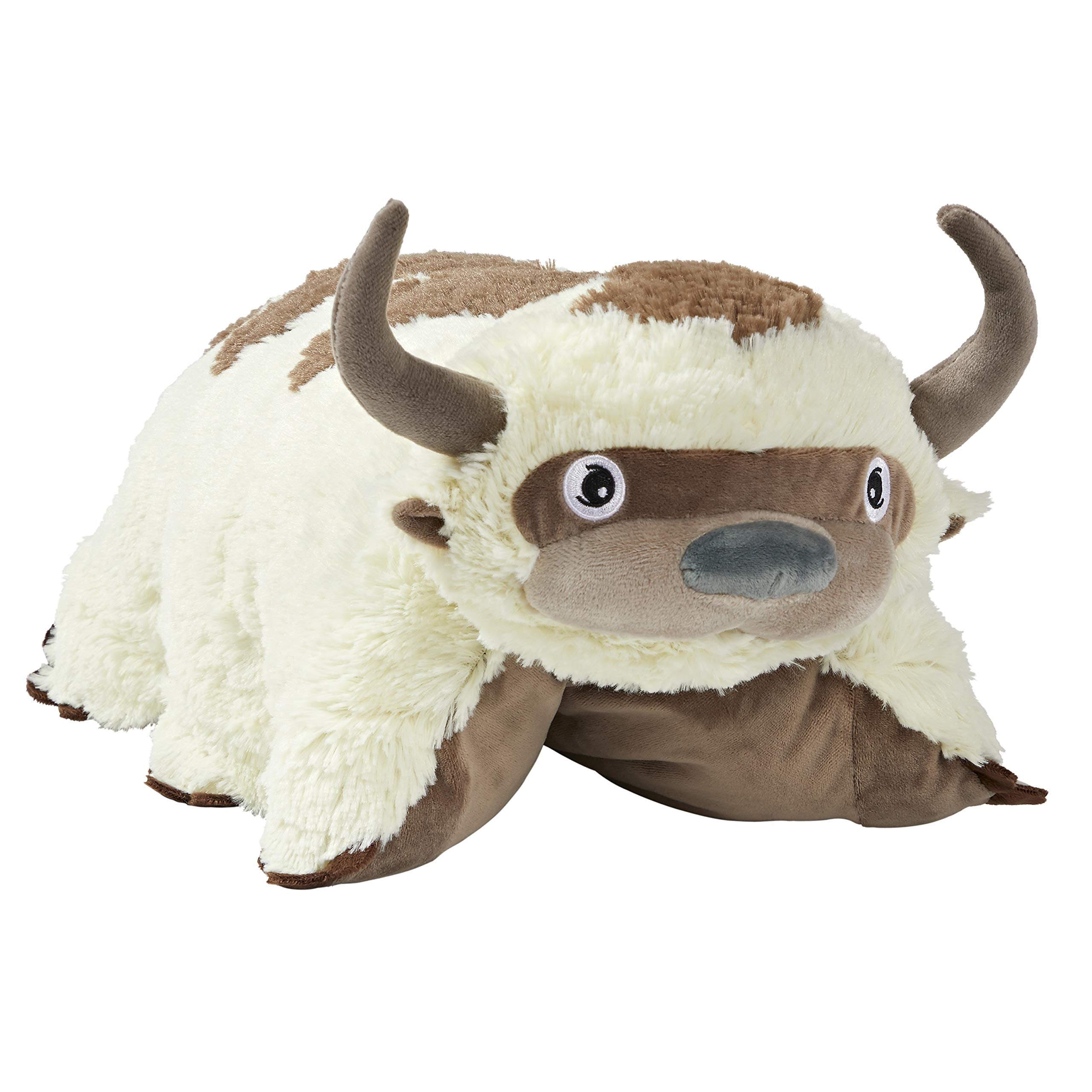 16” Appa Stuffed Animal, Nickelodeon Avatar The Last Airbender Plush Toy, white