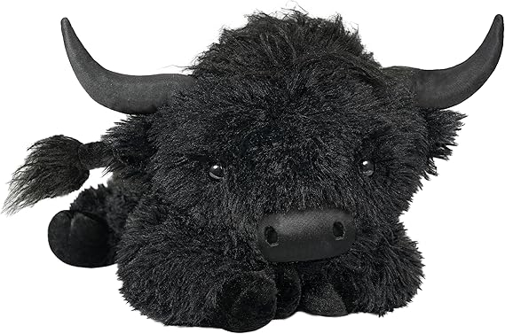 Weighted Highland Cow Stuffed Animals | 4.2 Lbs Weighted Highland Cow