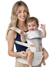 Baby Carrier with Hip Seat, BeBeBus 2-in-1 Ergonomic