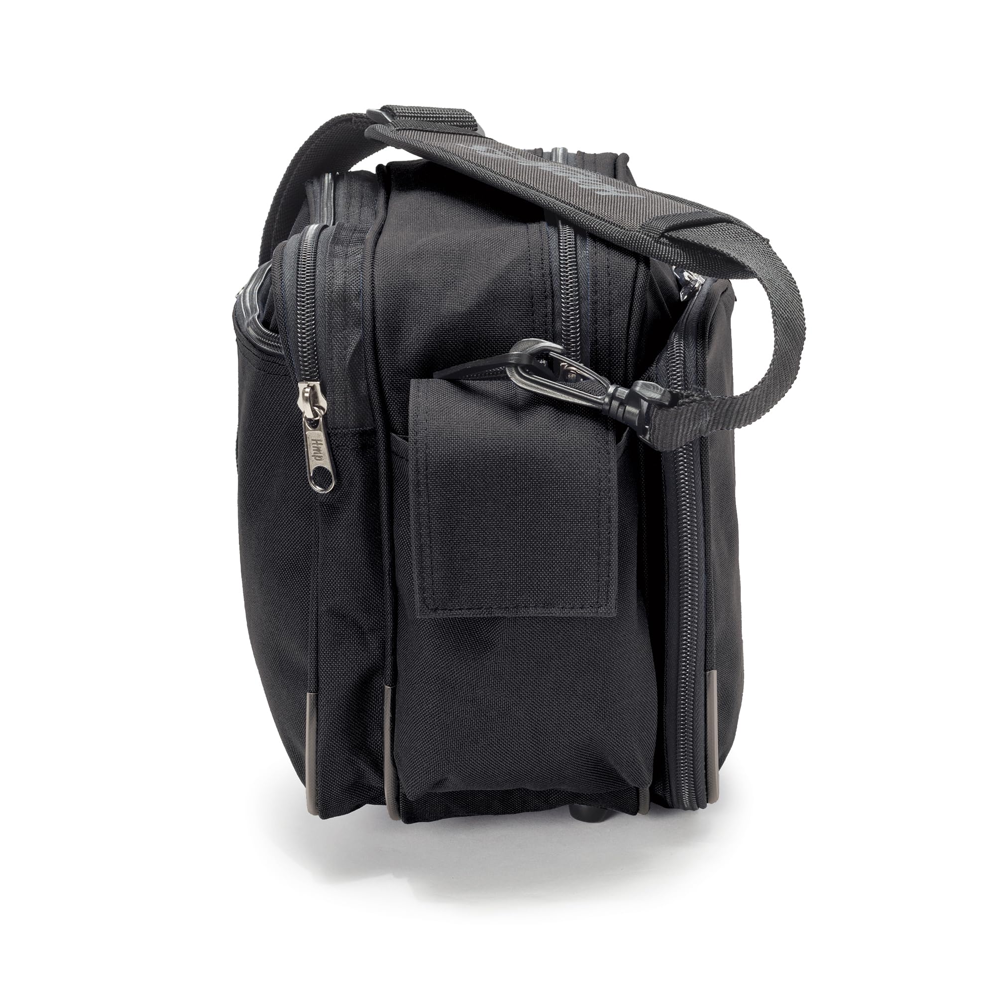 Mini Home Health Shoulder Bag, 600D Waterproof Material, Fold-Down Compartment
