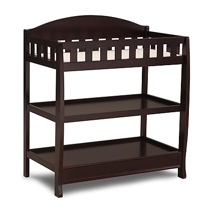Changing Table with Pad, White