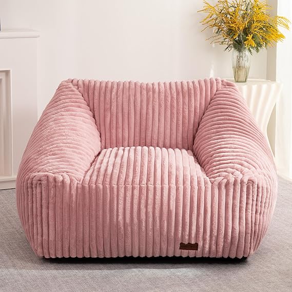 Bean Bag Chair, Giant Bean Bag Chairs for Adults and Kids, Bean Bag Sofa,