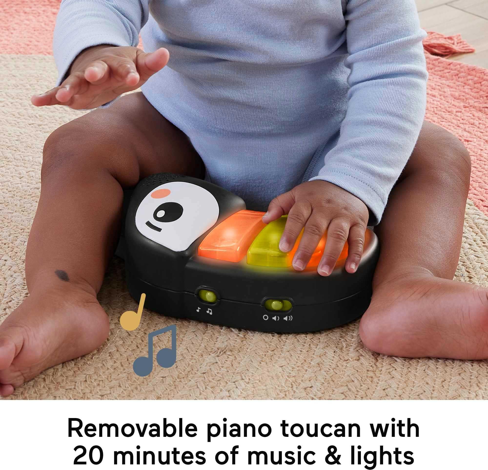 Palm Paradise Jumperoo Activity Center with Music and Lights