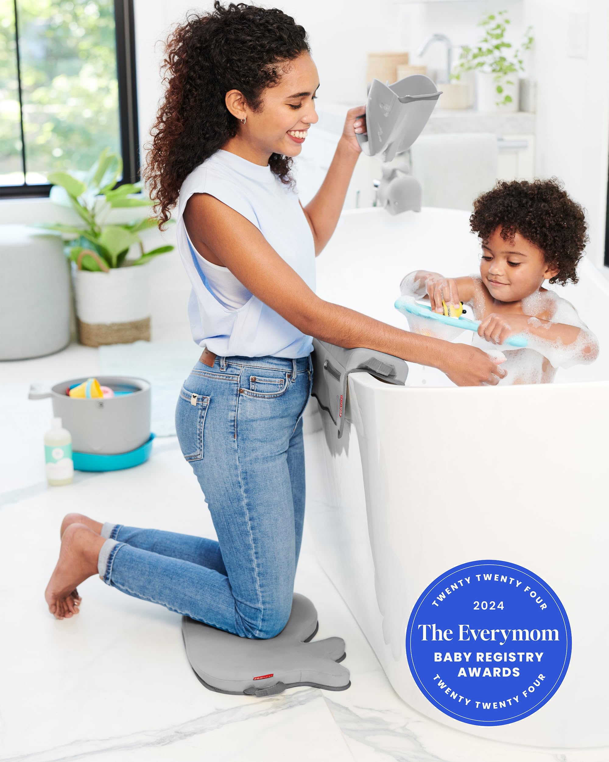 Baby Bath Essentials Set Grey