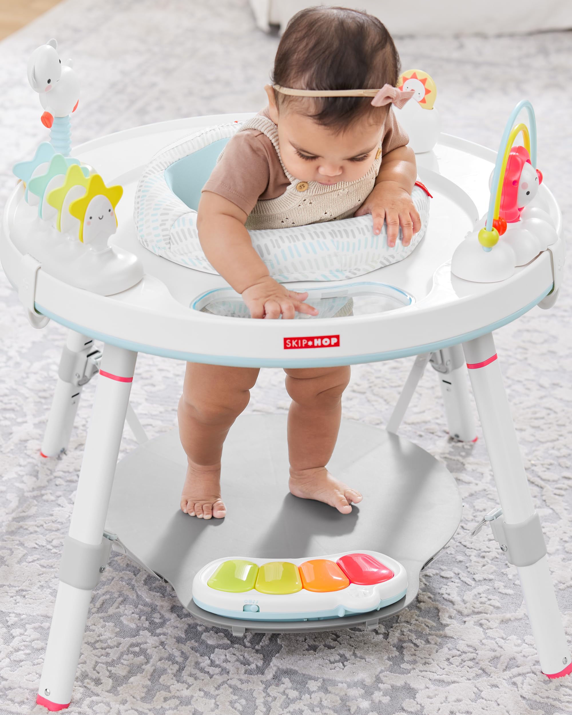 3-Stage Baby Activity Center with Musical Piano