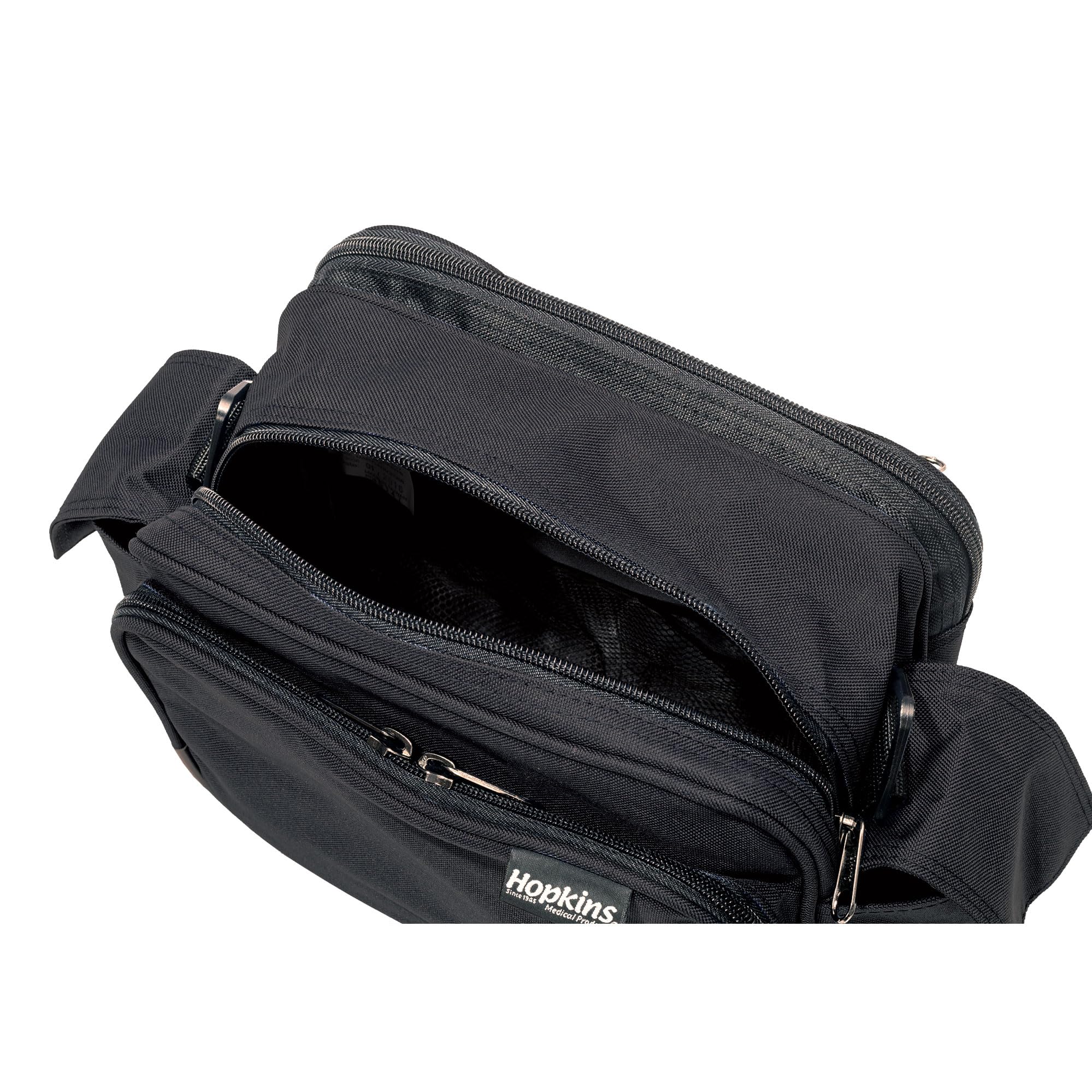 Mini Home Health Shoulder Bag, 600D Waterproof Material, Fold-Down Compartment