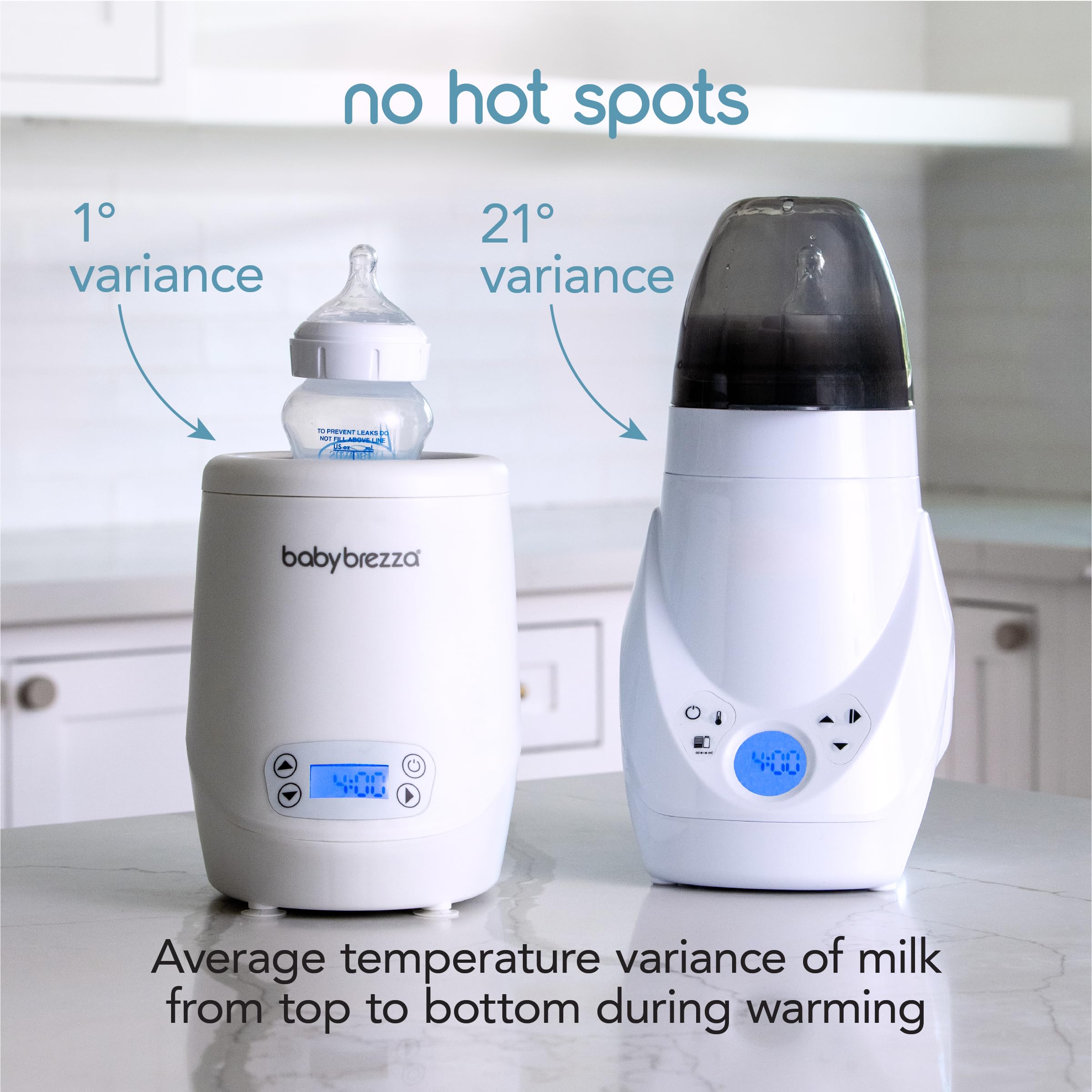 AirSwirl Waterless Baby Bottle Warmer - Safely Warm