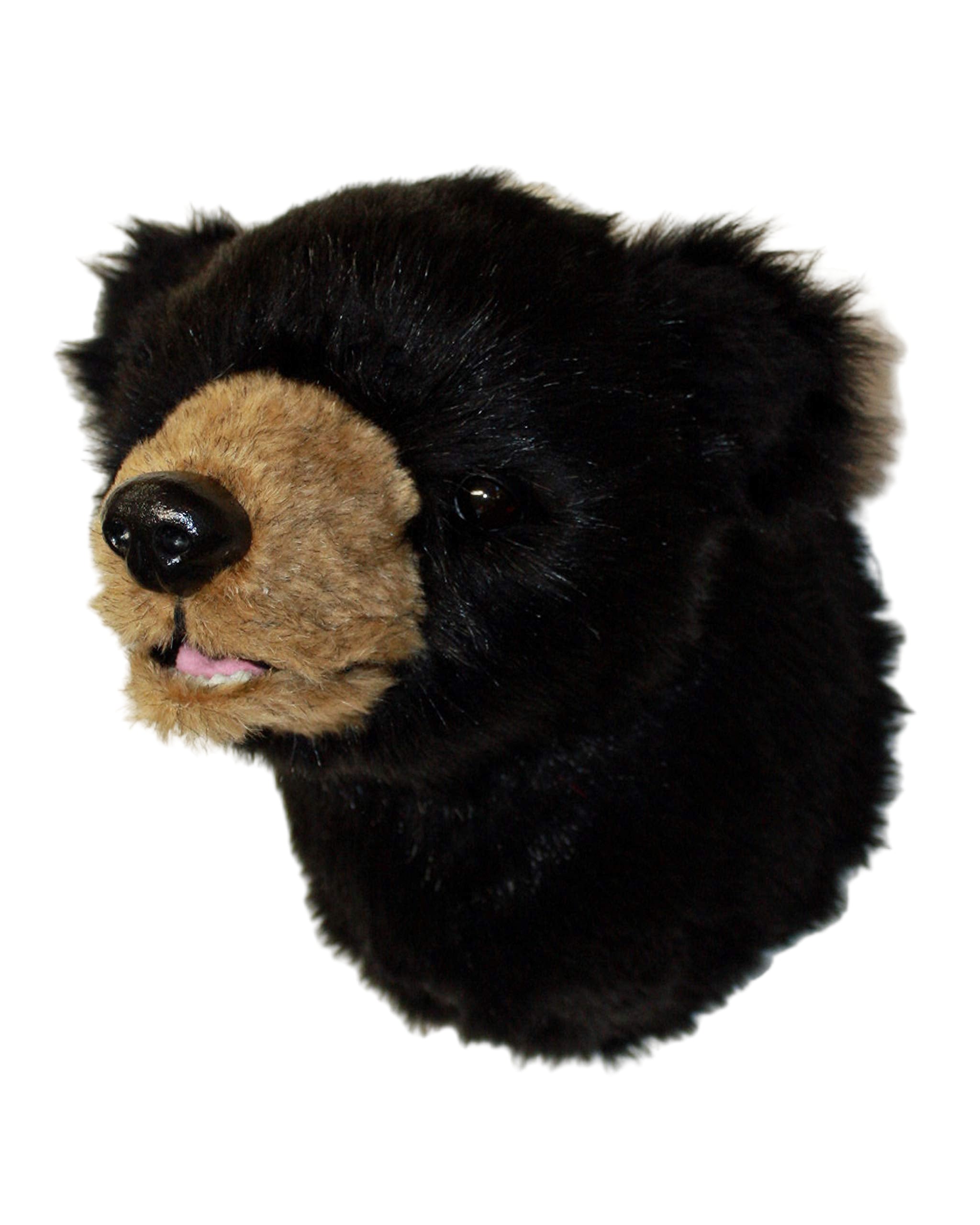 Bear Medium Plush Stuffed Animal Wall Mount