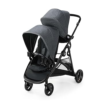 Ready2Grow LX 2.0 Double Stroller Features Bench Seat