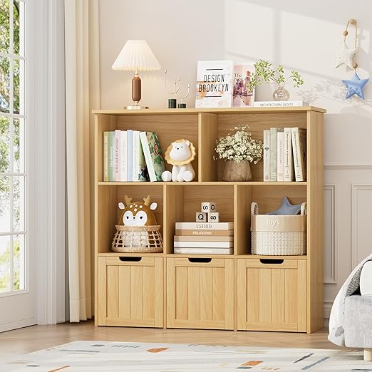 Toy Storage Organizer with 3 Movable Drawers