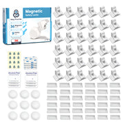 ME Pack of 36 Magnetic Cabinet Locks for Child Safety with 9 Keys
