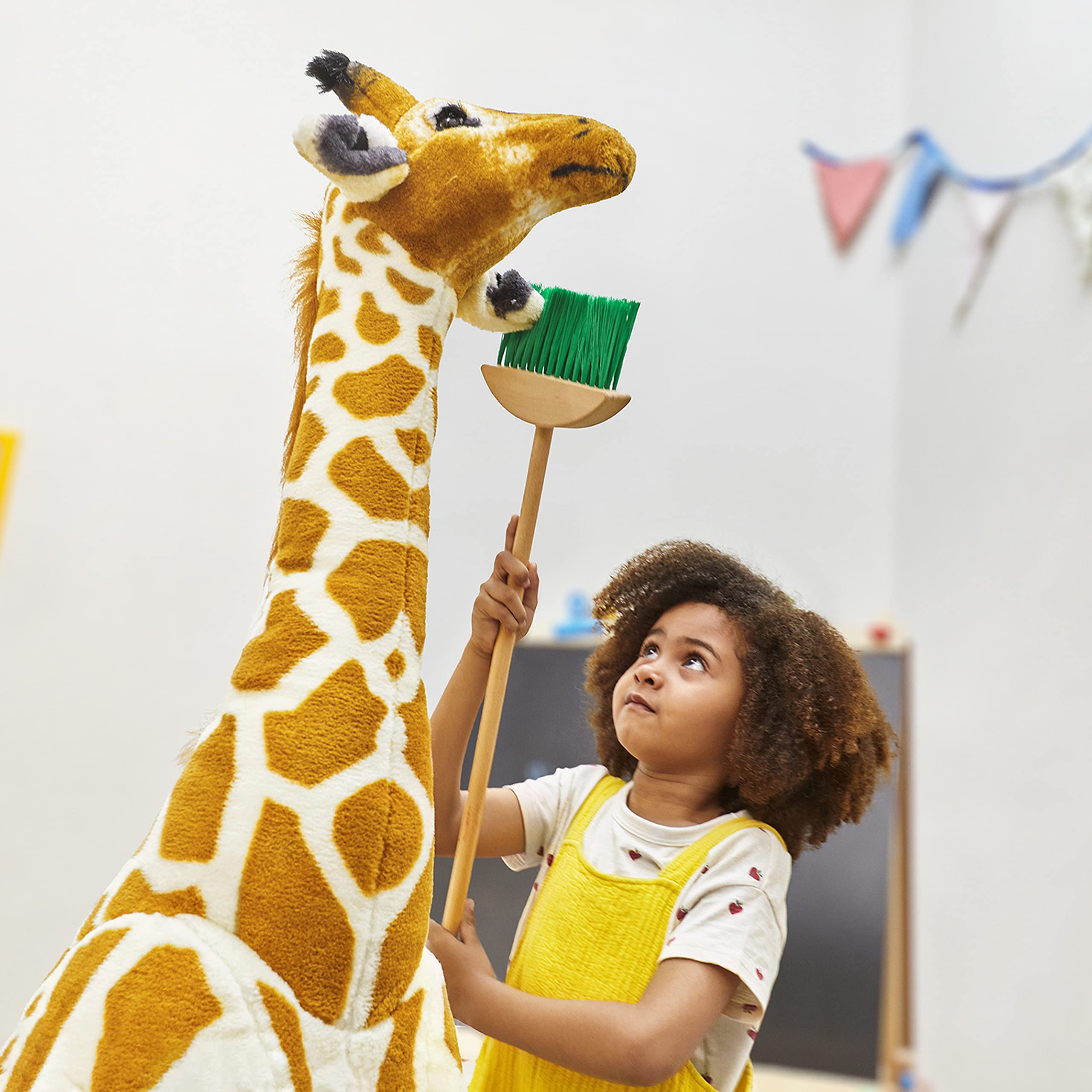 Giant Giraffe - Lifelike Stuffed Animal (Over 4 feet Tall)