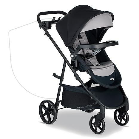 Willow Brook S+ Baby Travel System, Infant Car Seat and Stroller Combo with Alpine Base