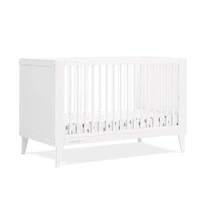 Children Ollie 4-in-1 Convertible Crib - Greenguard Gold Certified, Walnut Espresso
