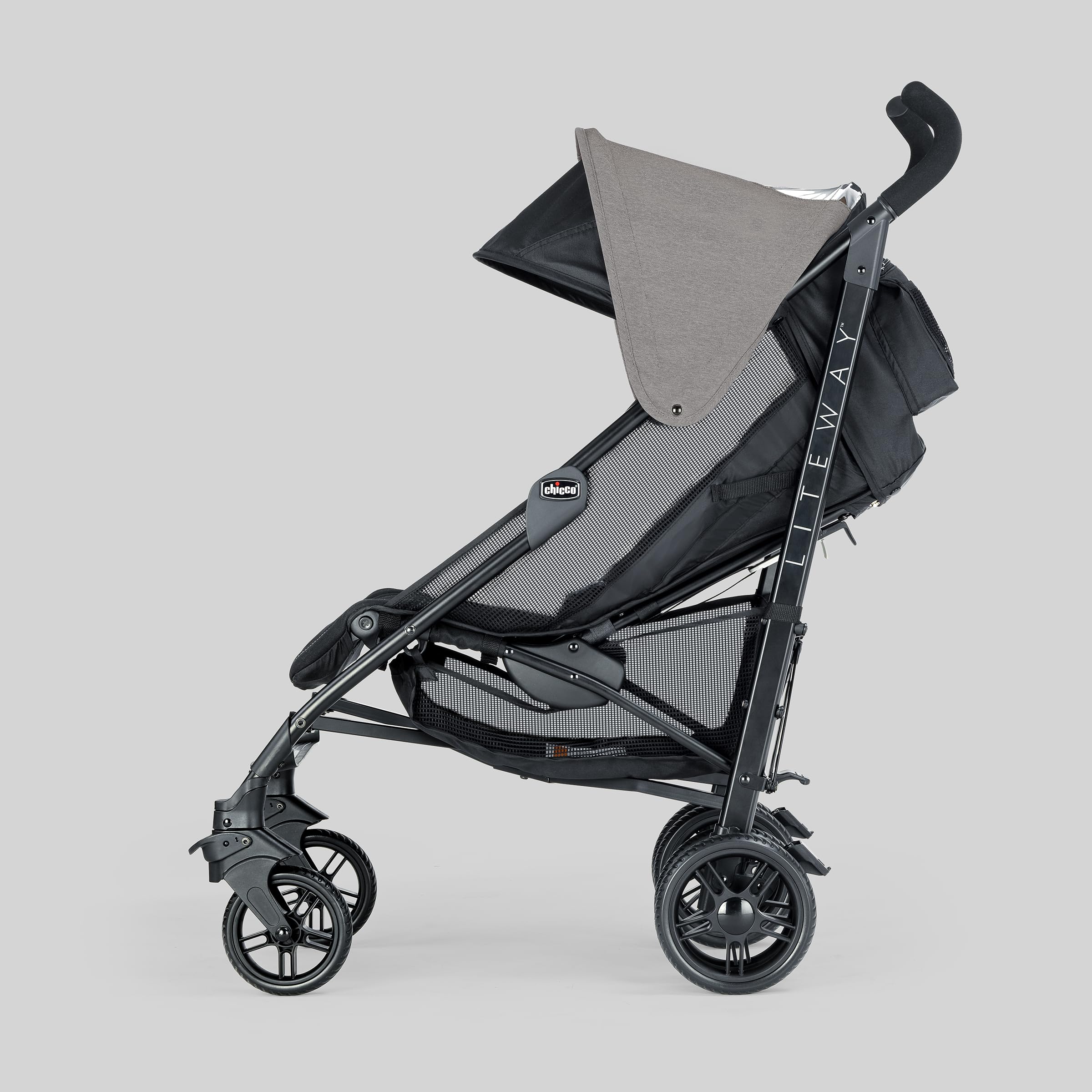 Stroller, Compact Fold Lightweight Aluminum Frame Umbrella