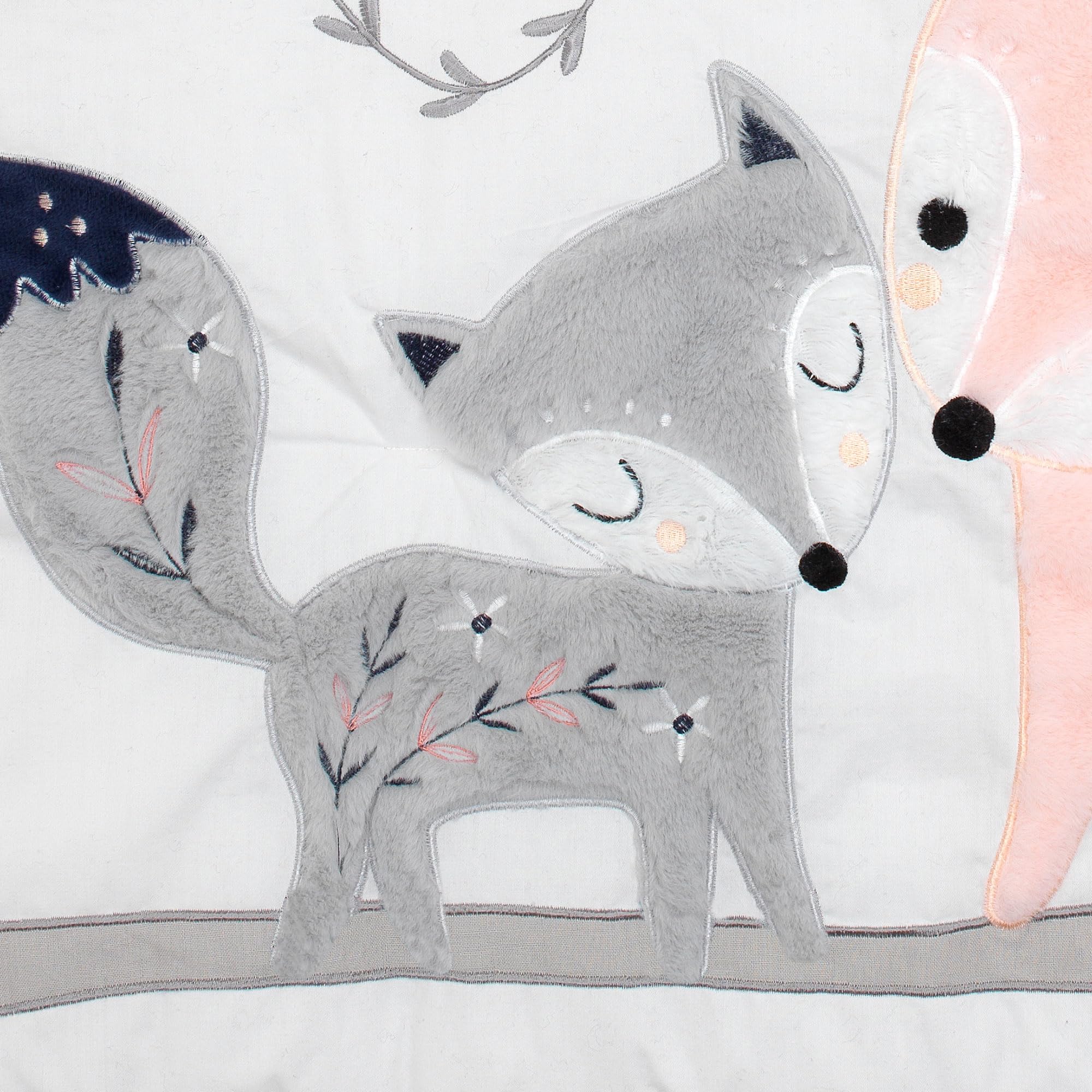 4-Piece Woodland Nursery Crib Bedding Set