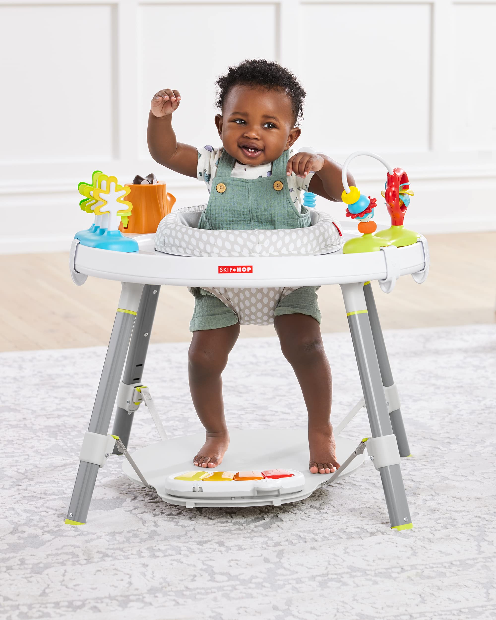 3-Stage Baby Activity Center with Interactive Play Features