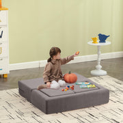 Kids Couch - Modular Kids Sofa for Toddler and Baby Playroom/Bedroom Furniture
