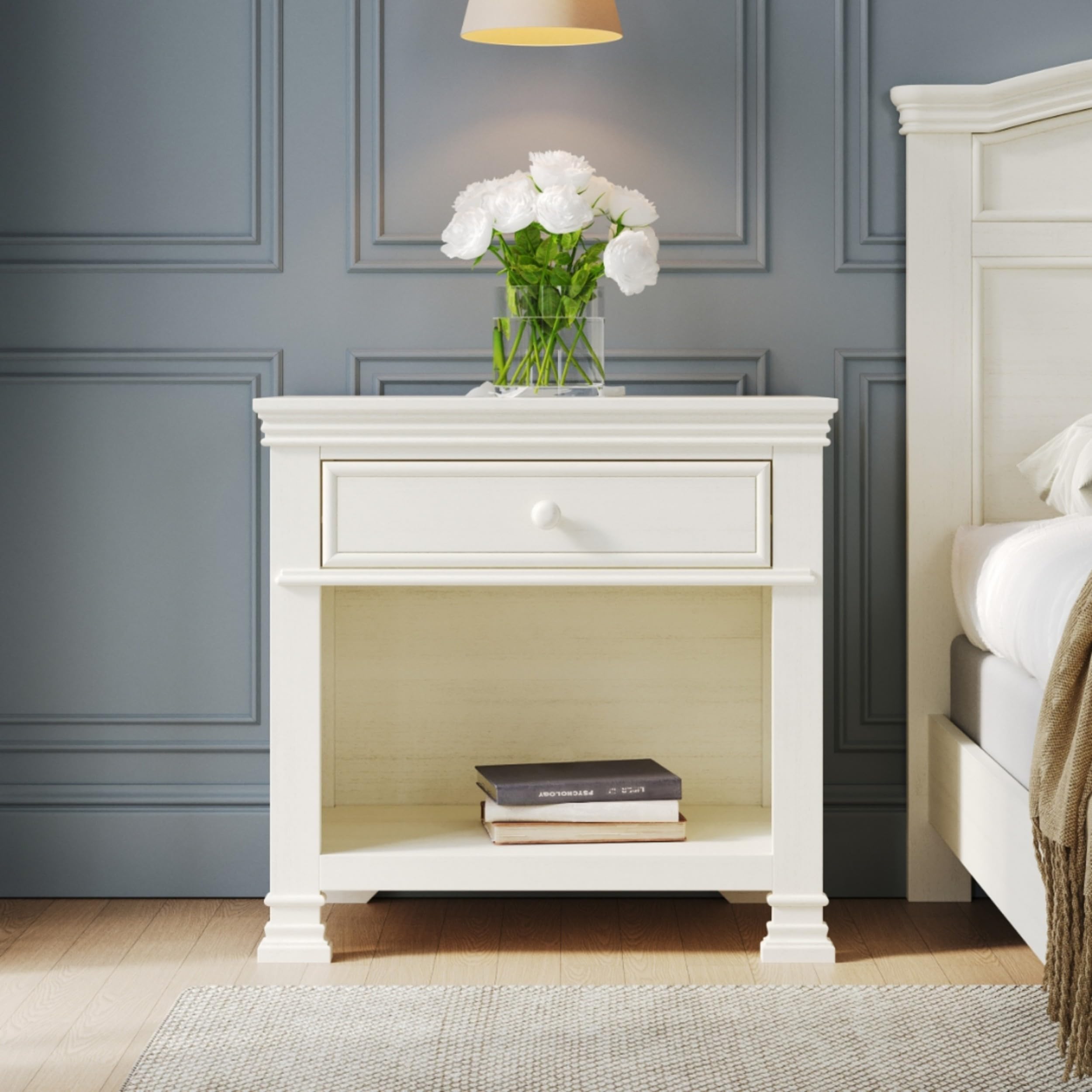 Westgate Crib, Double Dresser, Chest, and Nightstand Nursery Set