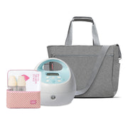 S1 Plus Electric Breast Milk Pump with Tote Bag, Breast Milk Bottles and Cooler